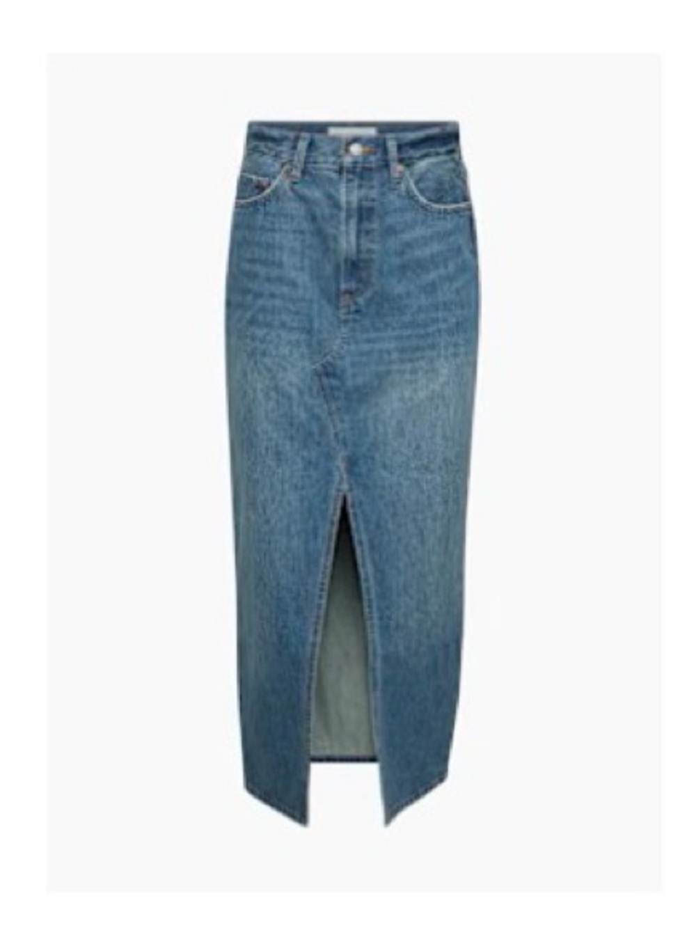 Denim Forum 90’s Vintage Denim Maxi skirt